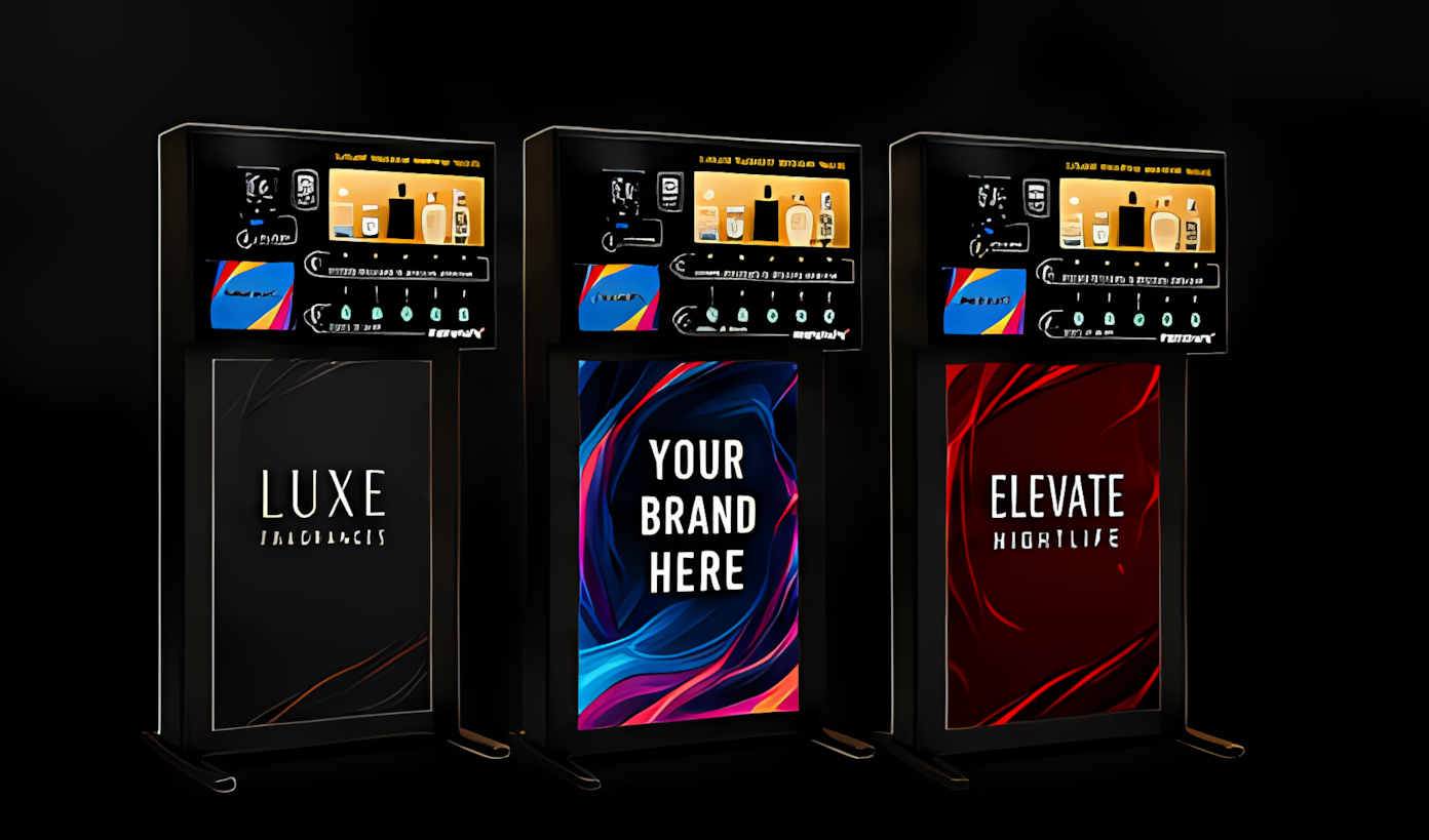 Custom branded fragrance machines
